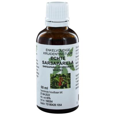 Smilax off rad / sarsaparilla tinctuur 50 Milliliter Smilax off rad / sarsaparilla tinctuur 50 Milliliter