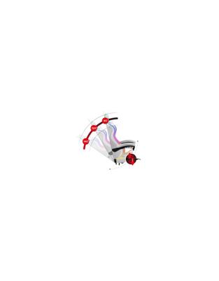 HUZARO FORCE 4.7 RGB White GAMING STOEL