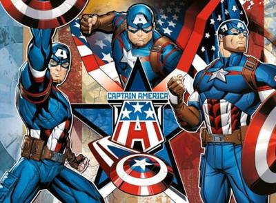 Ravensburger puzzel Marvel captain America 100 XXL stukjes Ravensburger puzzel Marvel captain America 100 XXL stukjes