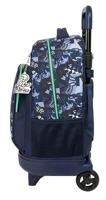 Schoolrugzak met Wielen El Niño Navy Marineblauw 33 x 45 x 22 cm - thumbnail
