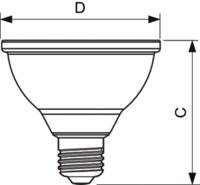 Philips MASTERLED PAR30S 9,5W 2700K 25gr - LED3608 - thumbnail