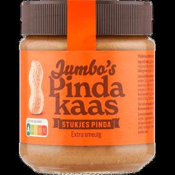 Jumbo&apos;s Pindakaas Stukjes Pinda 290 g