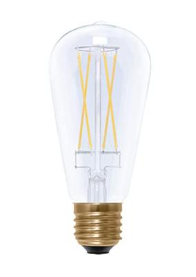 LED lamp Edison dimbaar 470 Lumen 6W E27 filament Segula 55298