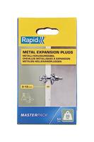 RAPID - Metalen expansieankers voor gipsplaat 3-13 mm | Verpakking van 50 | Maximale belasting 25 kg | - (5001560) - thumbnail