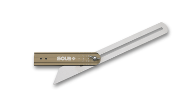 Sola Zweihaak 200mm blok brons gean. VSTG200, ALU, been met graden aanduiding - 56052001 - 56052001