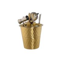 Cocktail Set Home ESPRIT Gouden Roestvrij staal 22 x 22 x 21 cm - thumbnail