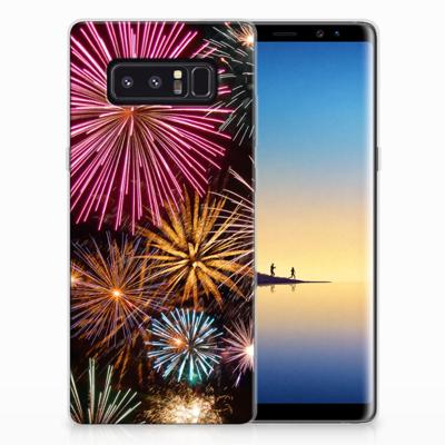 Samsung Galaxy Note 8 | Sillicone Back Cover | Vuurwerk Samsung Galaxy Note 8 | Sillicone Back Cover | Vuurwerk