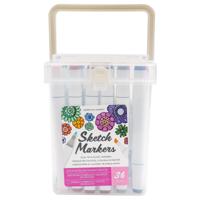 American Crafts • sketch markers dual tip value pack - thumbnail