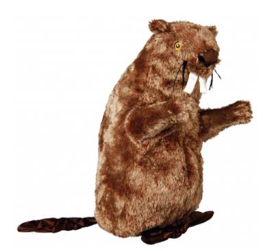 TRIXIE PLUCHE BEVER MET DIERENGELUID 40 CM 2 ST
