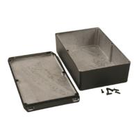 Hammond Electronics 1590WDFLBK Universele behuizing 188 x 120 x 56 Zwart 1 stuk(s) - thumbnail