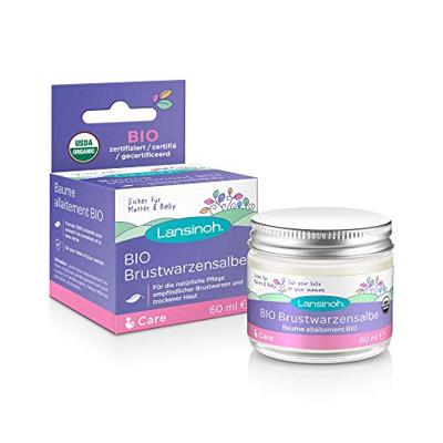 Biologische borstvoedingsbalsem 60 ml LANSINOH wit - thumbnail
