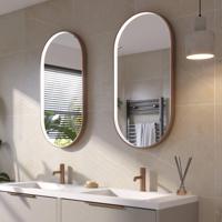 Ben Prada Spiegel 50x4x100 cm Geborsteld Koper - thumbnail