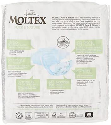 Moltex Pure & nature babyluiers junior 25 Stuks
