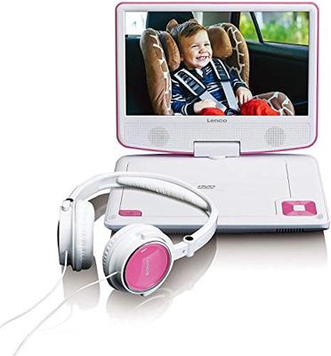 Lenco DVP-910 DVD-speler CD-speler, Met display Pink