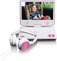 Lenco DVP-910 DVD-speler CD-speler, Met display Pink - thumbnail