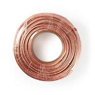 Speaker-Kabel | 2x 4,00 mm2 | 100 m | Folieverpakking | Transparant - thumbnail