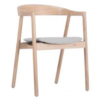 Gazzda Muna stoel whitewash Main Line Flax Newbury - thumbnail