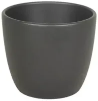 Floran bloempot boule 8,5x6,5 cm antraciet mat - thumbnail