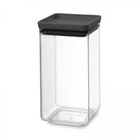 Brabantia Tasty+ voorraadbus 1.6 liter donkergrijs - thumbnail