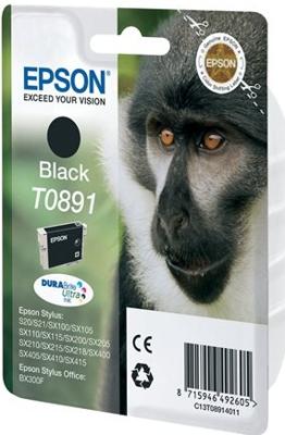 Originele inktcartridge Epson T0891 Zwart