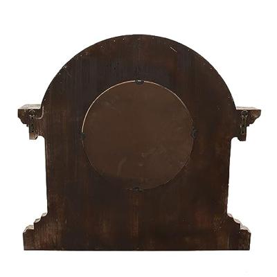 Clayre & Eef Spiegel 89x8x82 cm Beige Bruin Glas Hout Rond Clayre & Eef Spiegel 89x8x82 cm Beige Bruin Glas Hout Rond