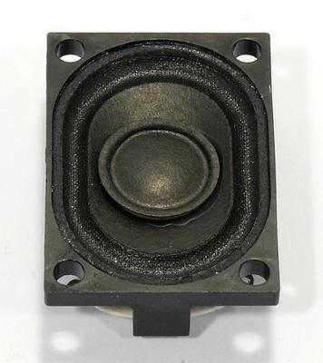 Visaton K 28.40 - 8 Ohm 1.6 inch 4 cm Mini-luidspreker 2 W 8 Ω Ovaal, Kunststof membraan