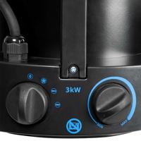 GÜDE Verwarming 280 m³ Blauw, Zwart - thumbnail