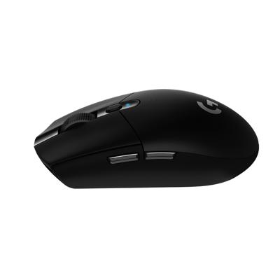 Logitech G305 Lightspeed Draadloze Gaming Muis, HERO sensor, 12.000DPI, lichtgewicht, 6 Programmeerbare Knoppen, batterijduur 250 uur, on-board geheugen, PC/Mac - Zwart
