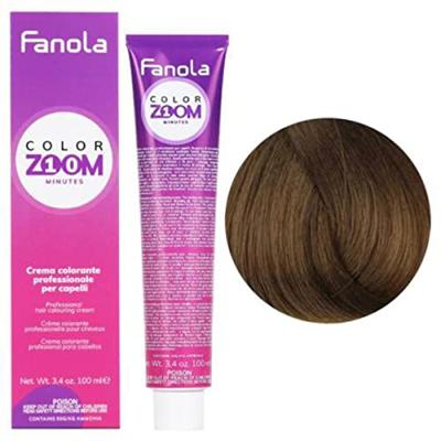 Fanola Color Zoom Permanent Hair Color 6.3 Dark Blonde Gold 100ml