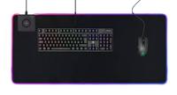 Deltaco GAM-092 RGB Gaming Muismat Zwart - thumbnail
