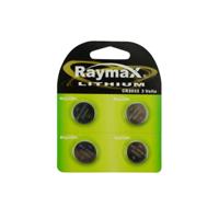Raymax Lithium 3V Knoopcel CR2032 - 4 stuks - thumbnail