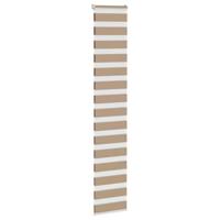 Zebra Blind 50x200 cm stofbreedte 55,9 cm polyester zandbruin - thumbnail