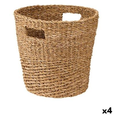 Mand Gift Decor Bruin Zeealgen (4 Stuks)