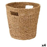 Mand Gift Decor Bruin Zeealgen (4 Stuks) - thumbnail