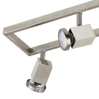 Eglo Led plafondspotZeraco 4-lichts led nikkel mat - 93678 - thumbnail