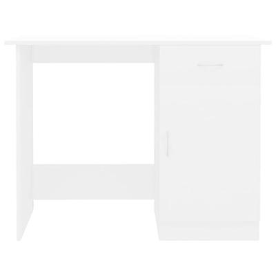 Bureau 100x50x76 cm spaanplaat wit Bureau 100x50x76 cm spaanplaat wit