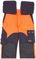 Blåkläder Multinorm inherent werkbroek 15891513 | High Vis Oranje/Marineblauw | Maat 48 - 7330509720981 - thumbnail