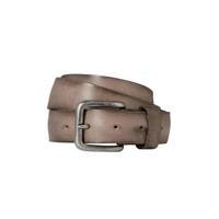 Cowboysbag Cowboysbelt leren riem taupe - thumbnail