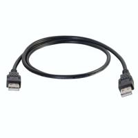 C2G /Cables to Go 28105 USB 2.0 A mannelijk naar A mannelijk kabel (1 meter, zwart) - thumbnail
