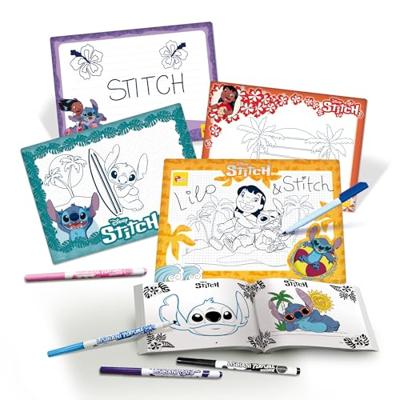 Tekenset - LISCIANIGIOCHI - STITCH - Geurende stiften - Kleurpotloden, stickers Tekenset - LISCIANIGIOCHI - STITCH - Geurende stiften - Kleurpotloden, stickers