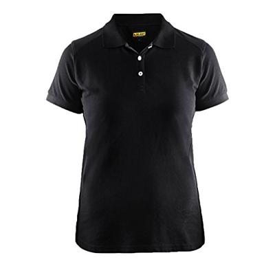 Blåkläder Dames poloshirt piqué 33901050 | Zwart | Maat XS - 7330509479537