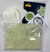 Hama 3414 Glow In Dark Strijkkralenset 1500 Stuks - thumbnail