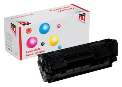 Tonercartridge Quantore alternatief tbv HP Q2612A 12A zwart Tonercartridge Quantore alternatief tbv HP Q2612A 12A zwart