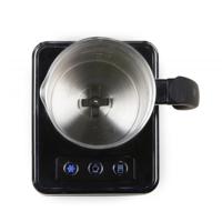 DOMO DO717MF Melkopschuimer RVS, Zwart 650 W - thumbnail
