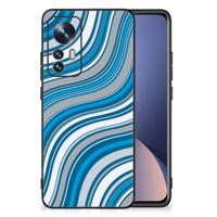 Xiaomi 12 | 12X Back Case Waves Blue - thumbnail