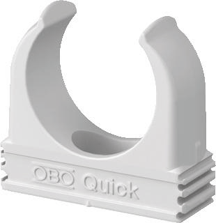OBO Bettermann 2149375 Buisklem Wit 50 stuk(s)