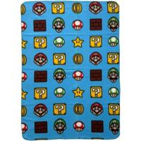 Plaid - MARIO BROS - Artikelen - 100 x 140 cm - thumbnail