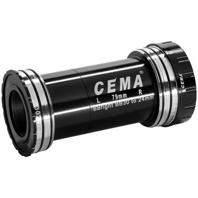 Cema bracketas bbright42 shimano-rvs-zwart