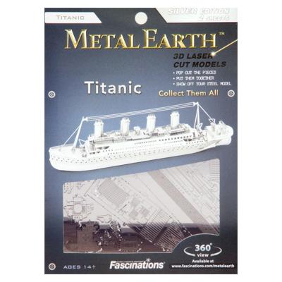 Eureka metal earth titanic ship zilver editie Eureka metal earth titanic ship zilver editie