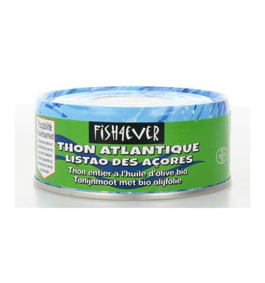 Fish 4 Ever Tonijnmoot in olijfolie 160 Gram Fish 4 Ever Tonijnmoot in olijfolie 160 Gram
